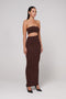 IZARA SHAYE MIDI - CHOCOLATE