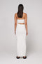 IZARA SHAYE MIDI - WHITE