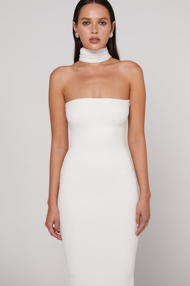 RAINE MIDI - WHITE