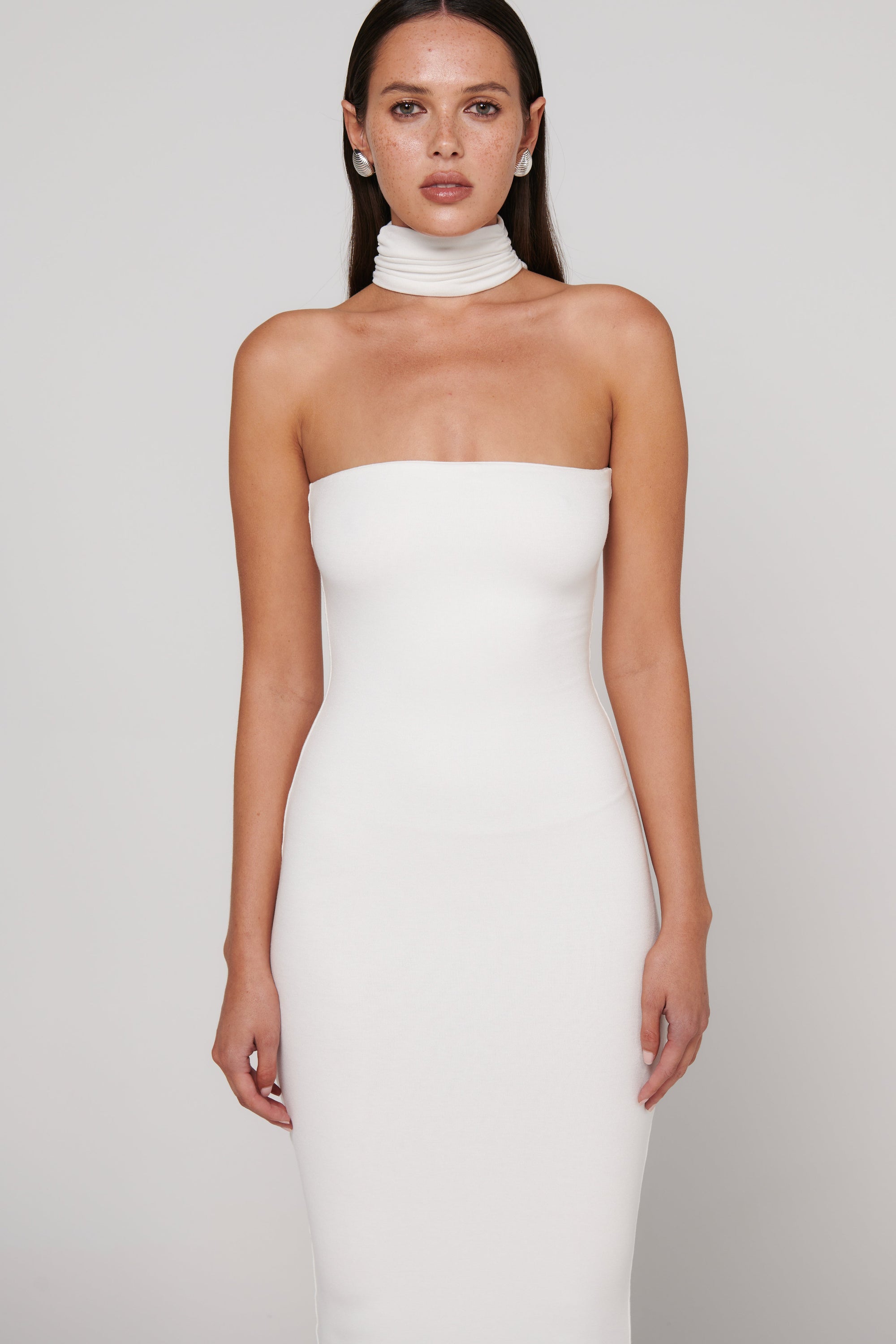 RAINE MIDI - WHITE