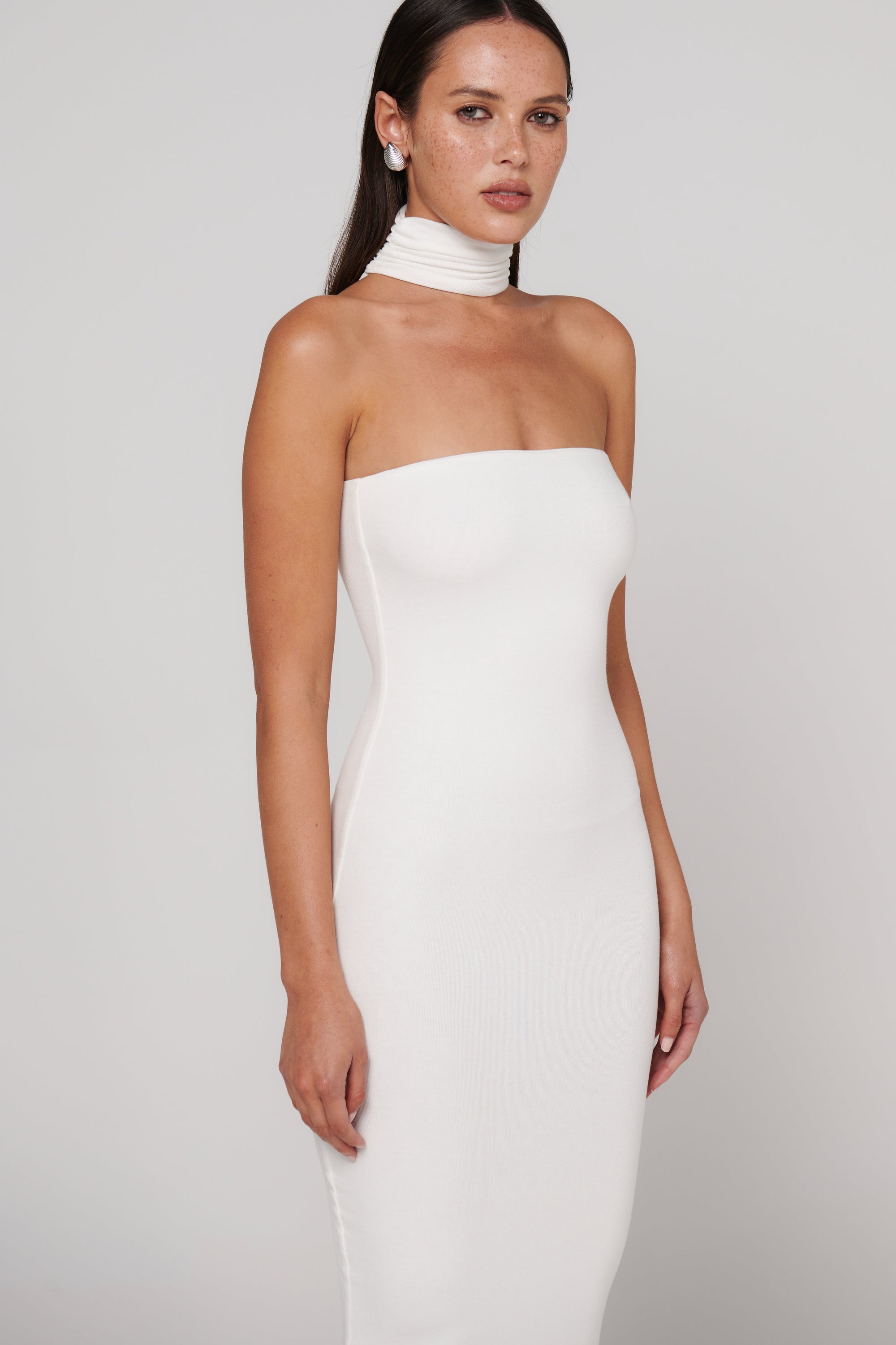RAINE MIDI - WHITE