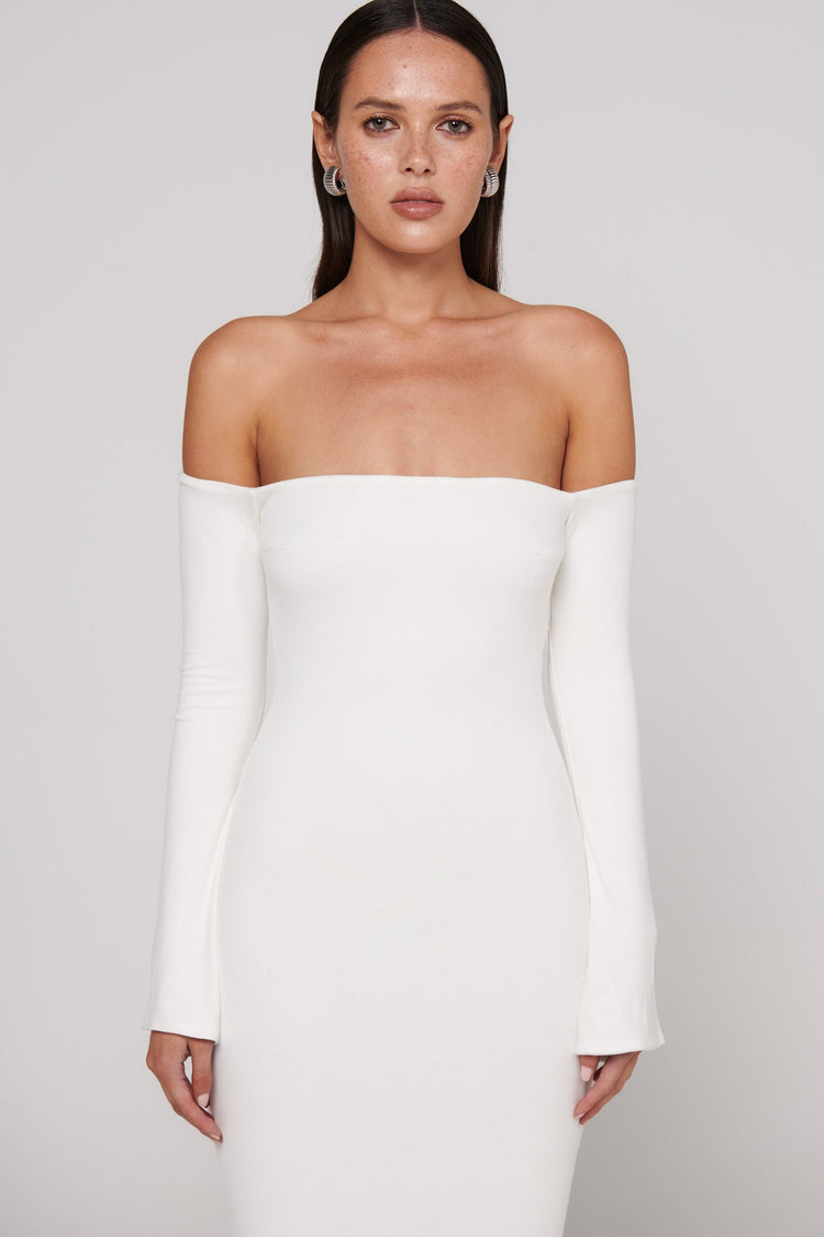 AZARIA MIDI - WHITE