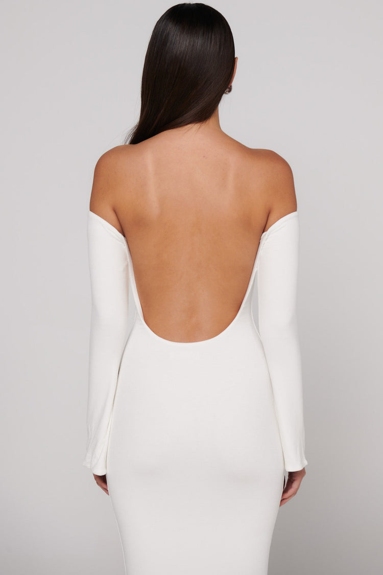 AZARIA MIDI - WHITE