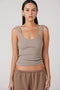 OSCAR TANK - STEEL GREY
