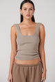 OSCAR TANK - STEEL GREY