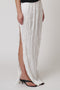 RIVER MAXI SKIRT - IVORY