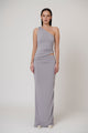 MAIA MAXI SKIRT - BLUE STEEL
