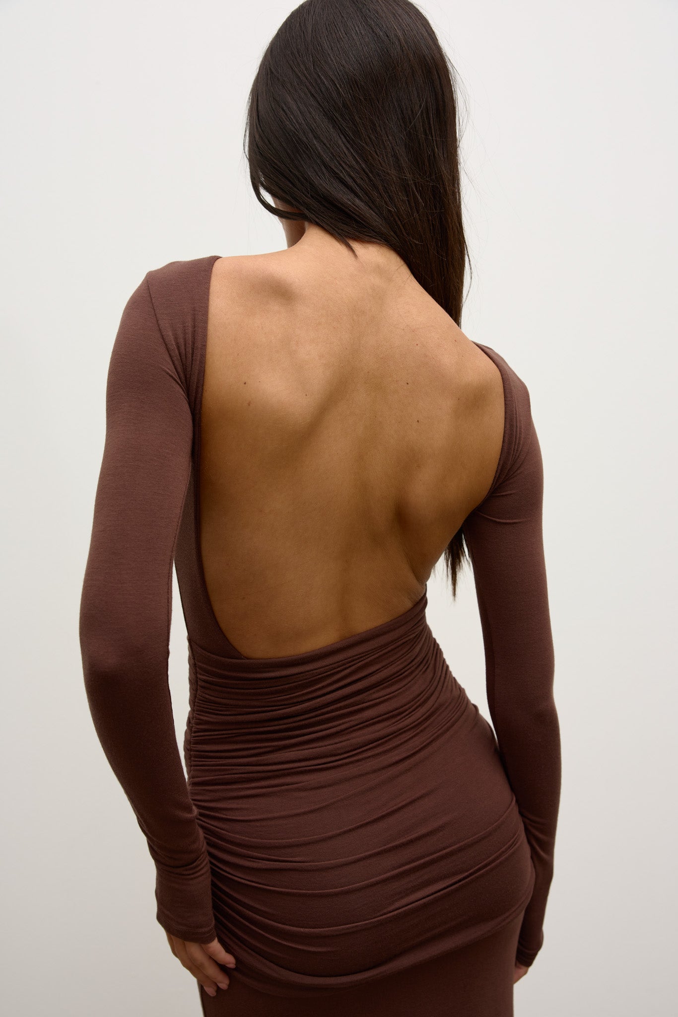 etta maxi dress V:pm Atelier Etta Draped Maxi Dress