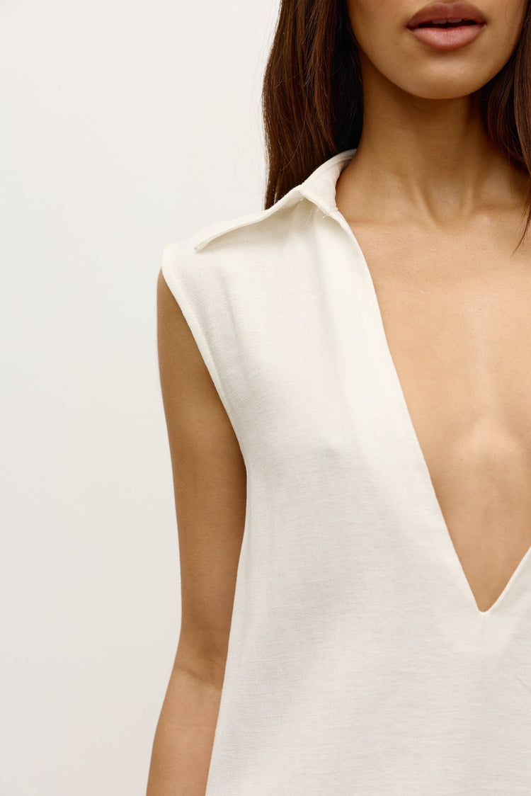 JUNO DRESS - WHITE