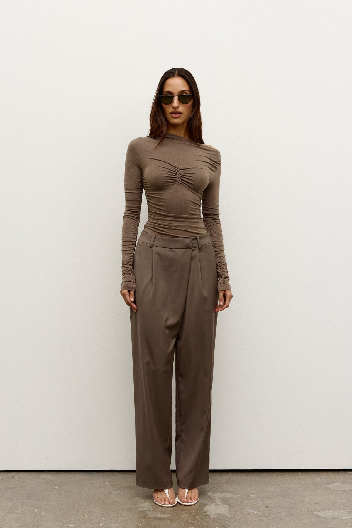 AMELIE TOP - MINK
