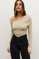 YANI TOP - ALMOND