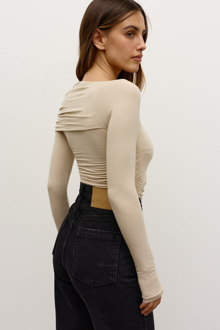 YANI TOP - ALMOND