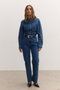 RAE DENIM SHIRT - DENVER BLUE