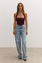 KARLITA  BODYSUIT - PLUM