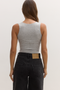 AURORA BODYSUIT - GREY MARLE
