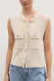 FREYA VEST - IVORY