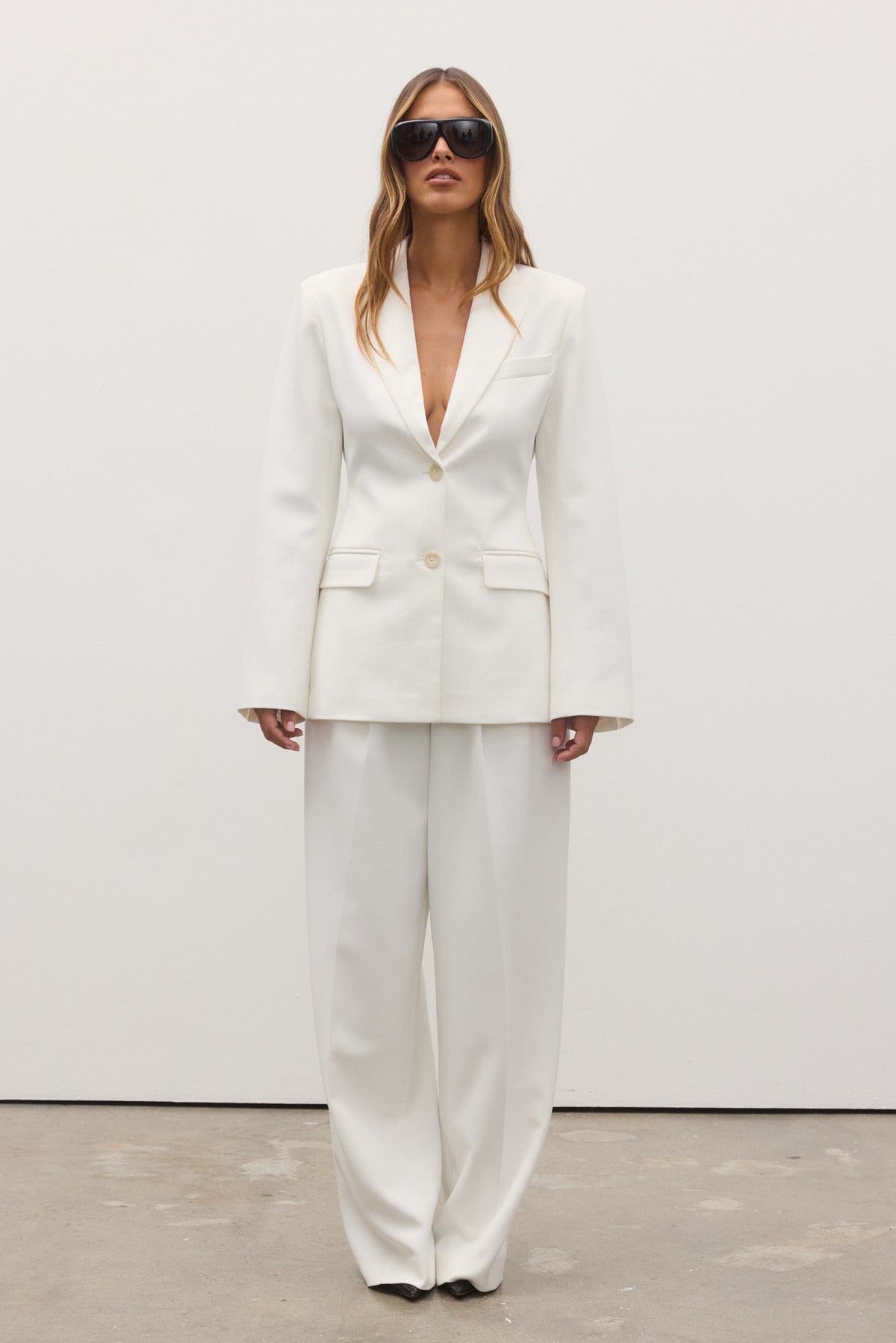 VALERIA BLAZER - WHITE