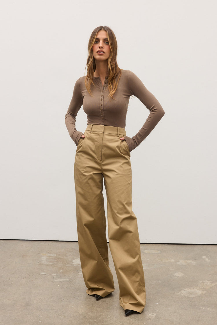 FLYNN PANT - CAMEL