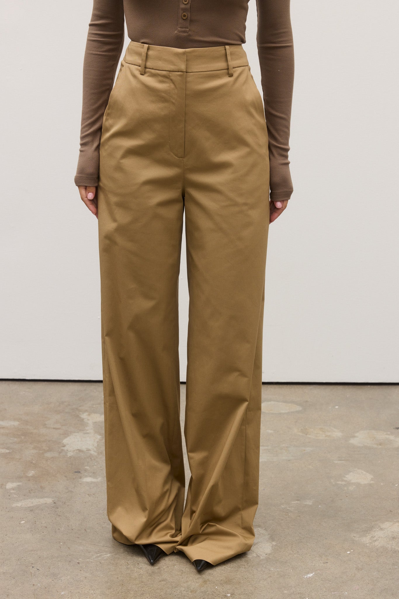 FLYNN PANT - CAMEL