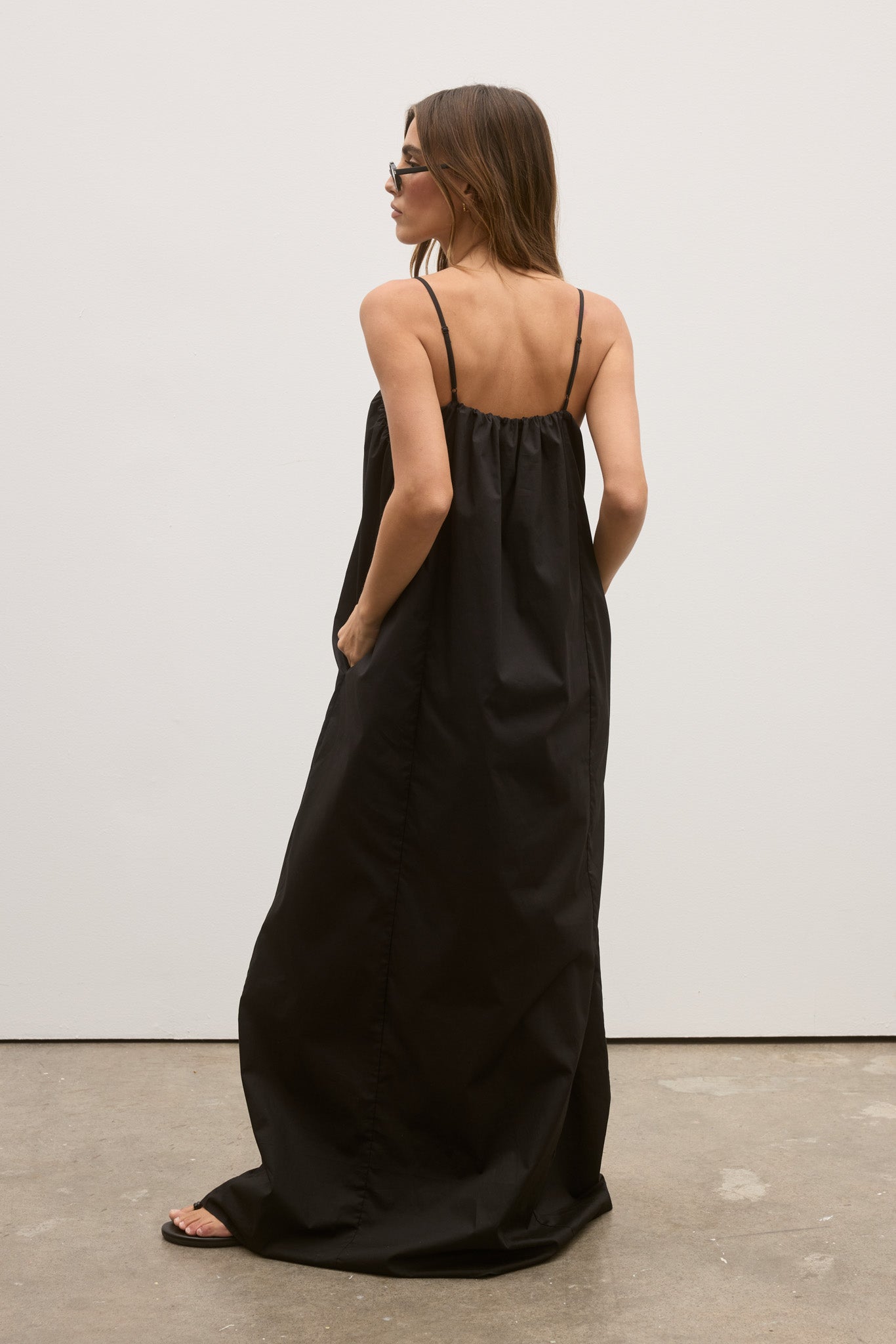 CARRIE MAXI DRESS - BLACK