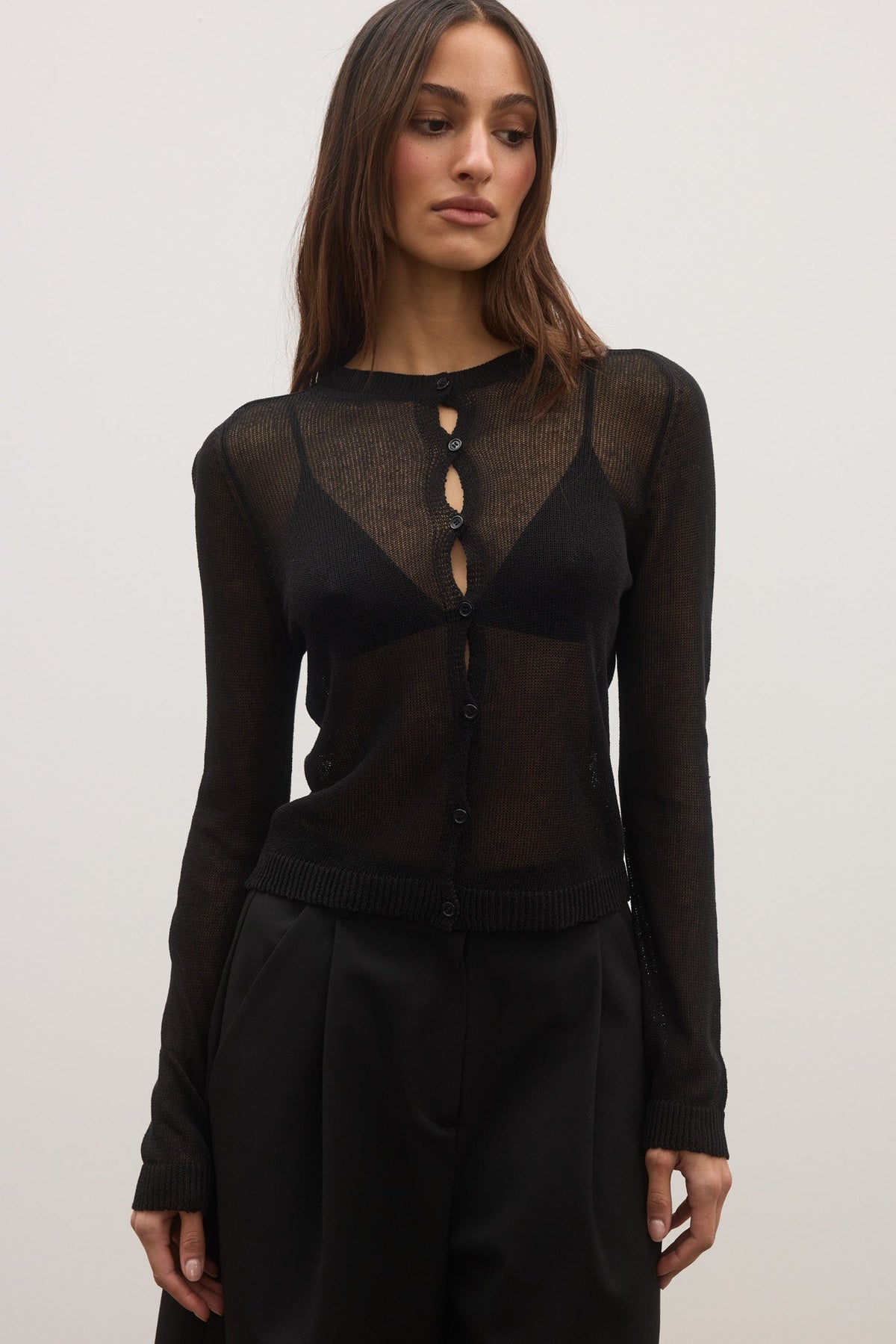 BRONTE KNIT - BLACK