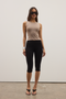 LULU CAPRIS - BLACK