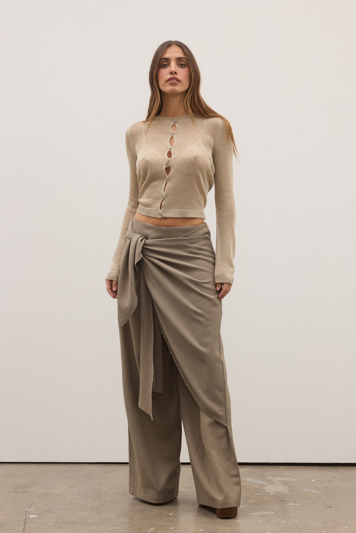 BRONTE KNIT - SAND