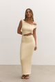 ELARA MIDI DRESS - LEMON