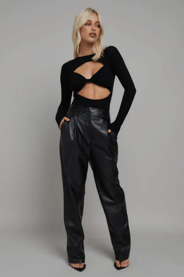 TEO BODYSUIT - BLACK