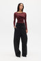 DELLA BODYSUIT - PLUM