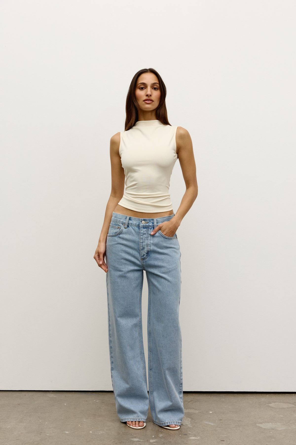 ROMI TOP - IVORY