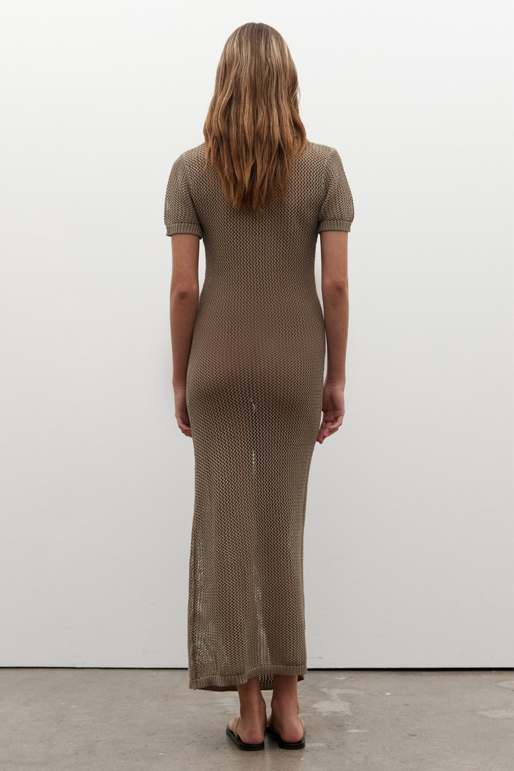 LYLA DRESS - MOSS