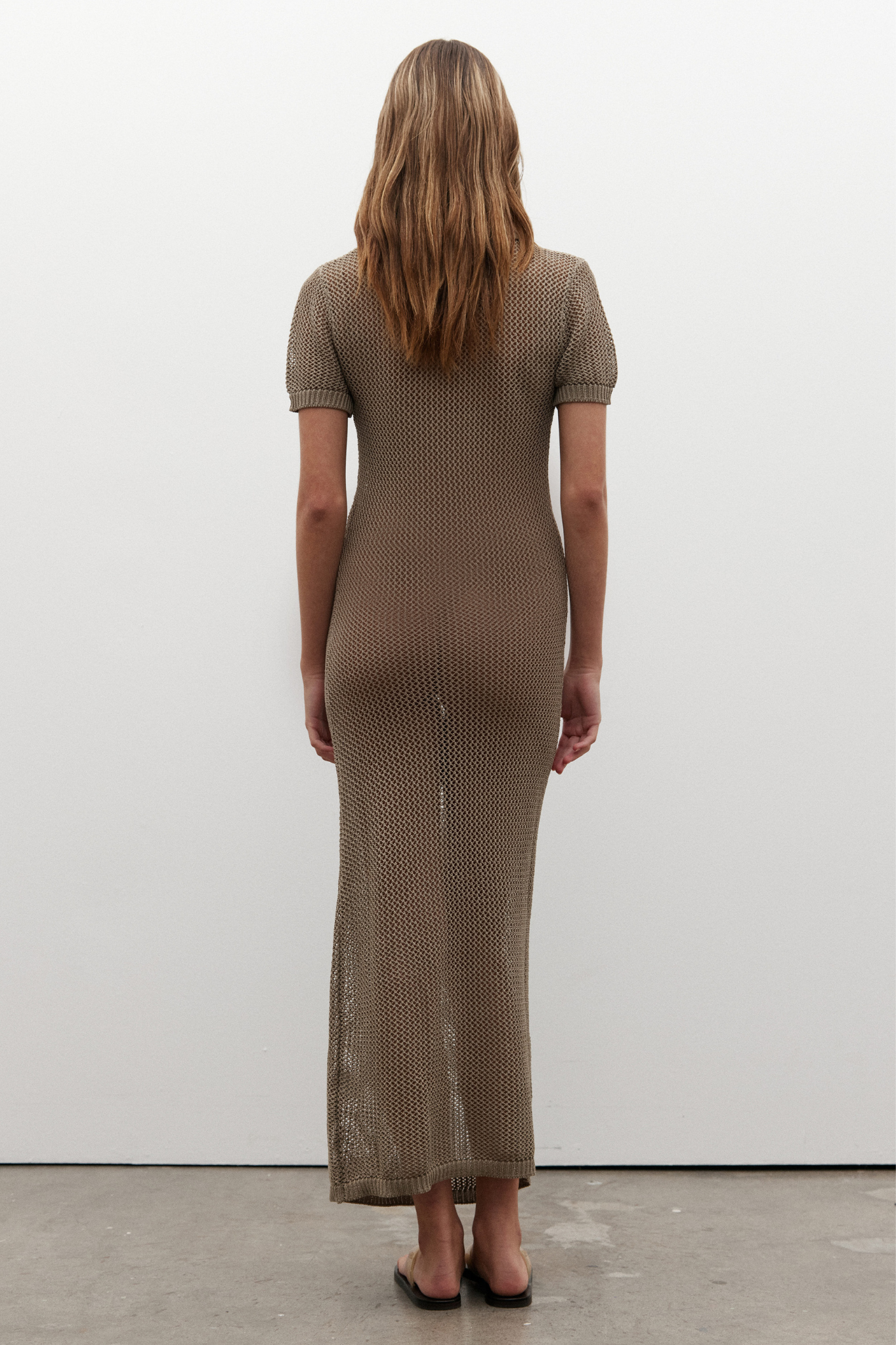 LYLA DRESS - MOSS