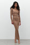 NINA MAXI DRESS - MACCHIATO