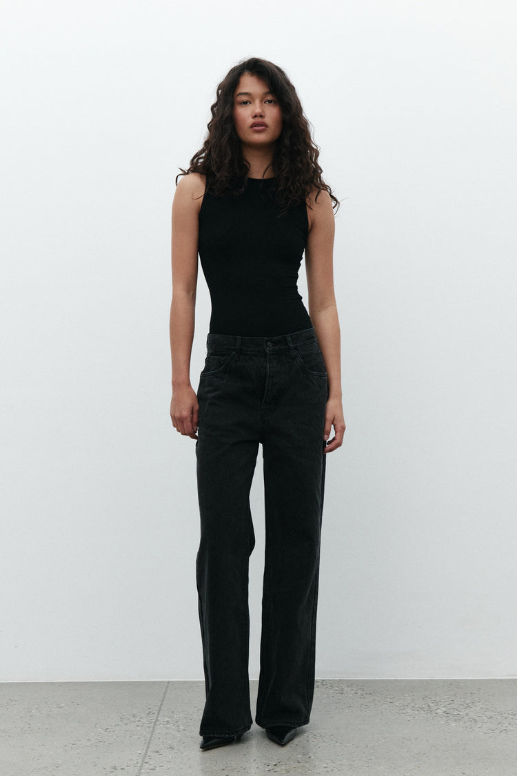 LAYLA BODYSUIT - BLACK