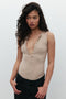 AURORA BODYSUIT - BISCOTTI