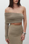 AKIO TOP - OLIVE