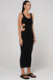 LANE MIDI - BLACK
