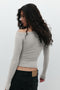 ZINNIA TOP - OATMEAL