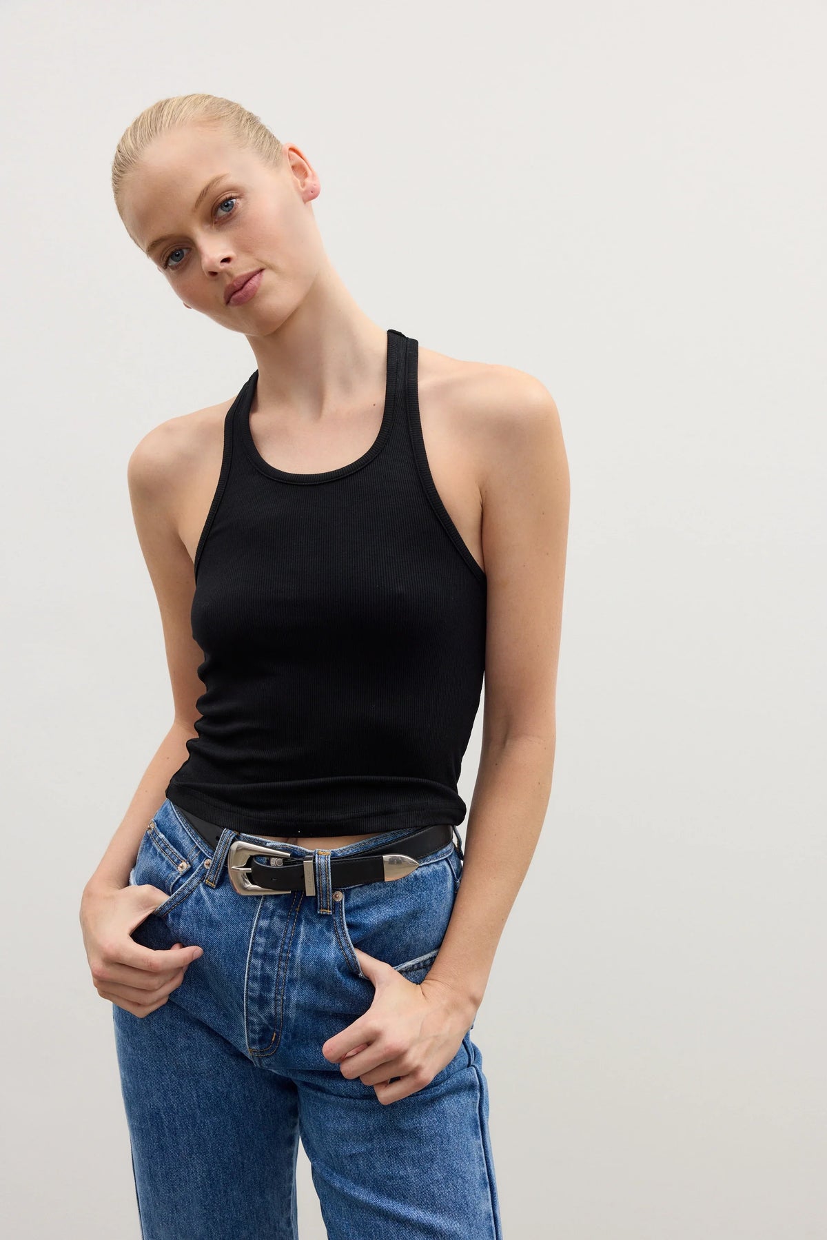CINDY TANK - BLACK